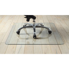 Lorell Tempered Glass Chairmat