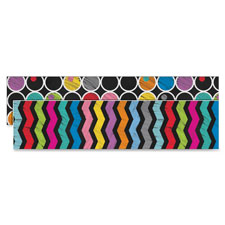 Carson Colorful Chalkboard Straight Borders