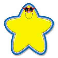 Carson Star Die-cut Cutouts