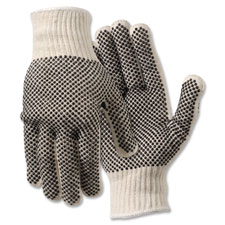 MCR Safety Poly/Cotton Large Work Gloves