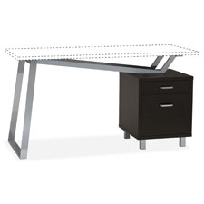 Mayline 2-drawer Pedestal V-desk Base