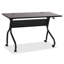 Lorell Espresso/Silver Training Table