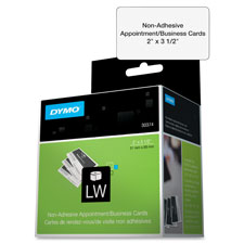 Dymo Nonadhesive Appointment Cardstock Labels