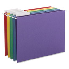 Smead Adjustable Tab Colored Hanging Folders