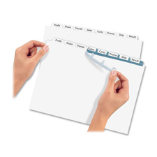 Avery Index Maker Clear Label Dividers