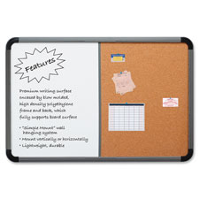 Iceberg Ingenuity Combo Dry Erase/Cork Board