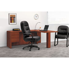 HON 10700 Series Cognac Laminate Desking