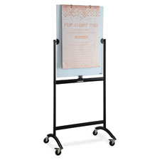 Lorell Revolving Glass Board Easel