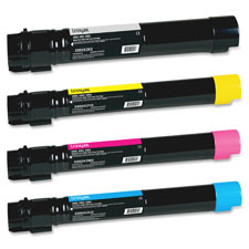 Lexmark X950X2CG/KG/MG/YG Toner Cartridges