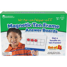 Learning Res. Magnetic 10-frame Answer Boards