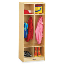 Jonti-Craft 2 Section Coat Locker