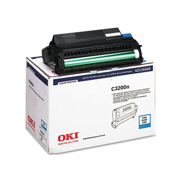 Okidata 42126660 Cyan OEM Drum Cartridge