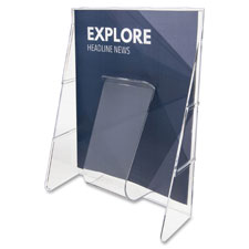 Deflecto Stand-Tall Magazine Size Literature Rack