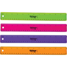 Officemate 12" Flexible Plastic Ruler 