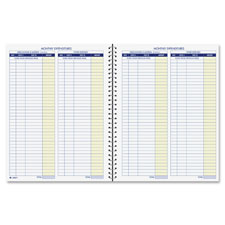 Adams Monthly Bookkeeping Record Book