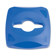 Rubbermaid Square Recycling Container Combo Lid