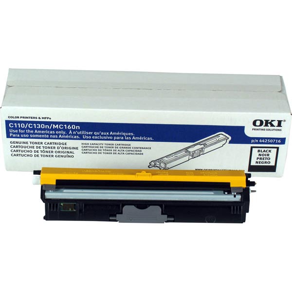 Okidata 44250716 Black OEM Toner Cartridge