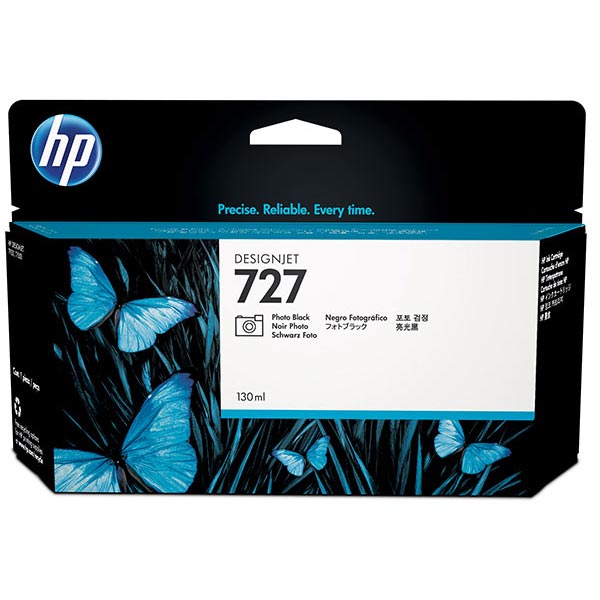 HP B3P23A (HP 727) Photo Black OEM Ink Cartridge