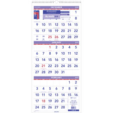 AT-A-GLANCE 3 Month Reference Wall Calendar