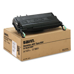 Savin 9851 (Type 500) OEM Laser Toner Cartridge