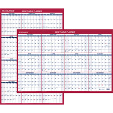 At-A-Glance 2-Sided Erasable Wall Calendar