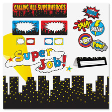 Teacher Created Res. Superhero Decorative Set