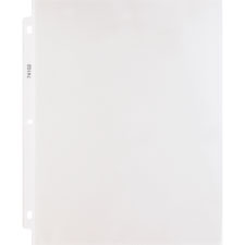 Sparco Hvy-duty 3-Hole Top-loading Sheet Protector