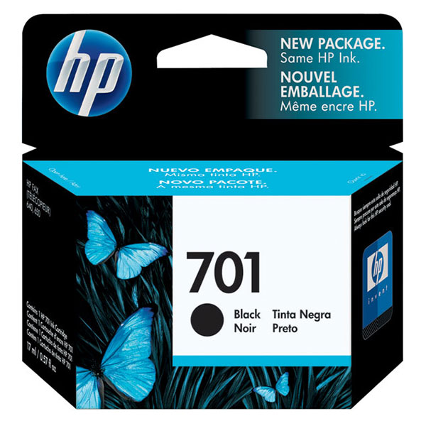 HP CC635A (HP 701) Black OEM Inkjet Cartridge