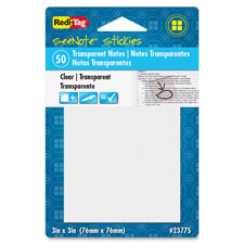 Redi-Tag seeNote Stickies Clear Transparent Notes