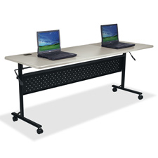 Lorell Versatile Flipper Training Table