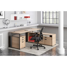 HON Manager Series Wheat Laminate Desking