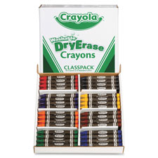 Crayola Dry-erase Washable Crayons Classpack