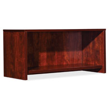 Lorell Essential Series Mahogany Wall Mount Hutch