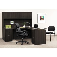 HON BL Espresso Laminate Desking