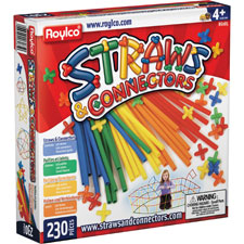 Roylco Straws & Connectors Building Set