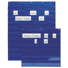 Pacon Word/Sentence Strip Pocket Charts