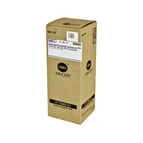 Konica Minolta 8937-105 Black OEM Toner Cartridge