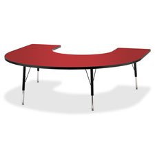 Jonti-Craft Elem. Ht. Classic Horseshoe Table