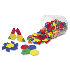 Learning Res. Plastic Pattern Blocks Set