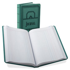 Boorum 66 Series Blue Canvas Journal Book