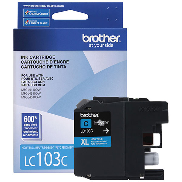 Brother LC-103C Cyan OEM InkJet Ink