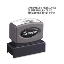 Xstamper Custom Business Address Stamp