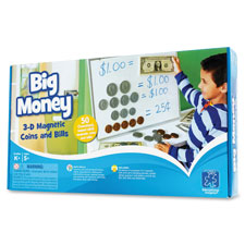 Eductnl Insights Big Money Magnetic Coins/Bills