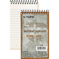 Tops Second Nature Narrow Ruled Notebooks