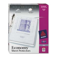 Avery Economy Weight Nonstick Sheet Protectors