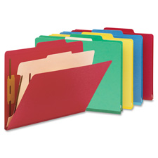 Smead 2/5-cut ROC Colored Classification Folders