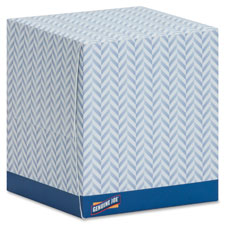 Genuine Joe Cube Box Facial Tissue