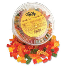 Office Snax Gummy Bears Candy