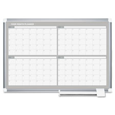 Bi-silque MasterVision Dry-erase 4-month Planner