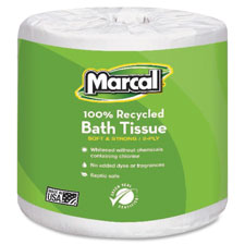 Marcal Recycled 2-ply Bath Tissue Rolls